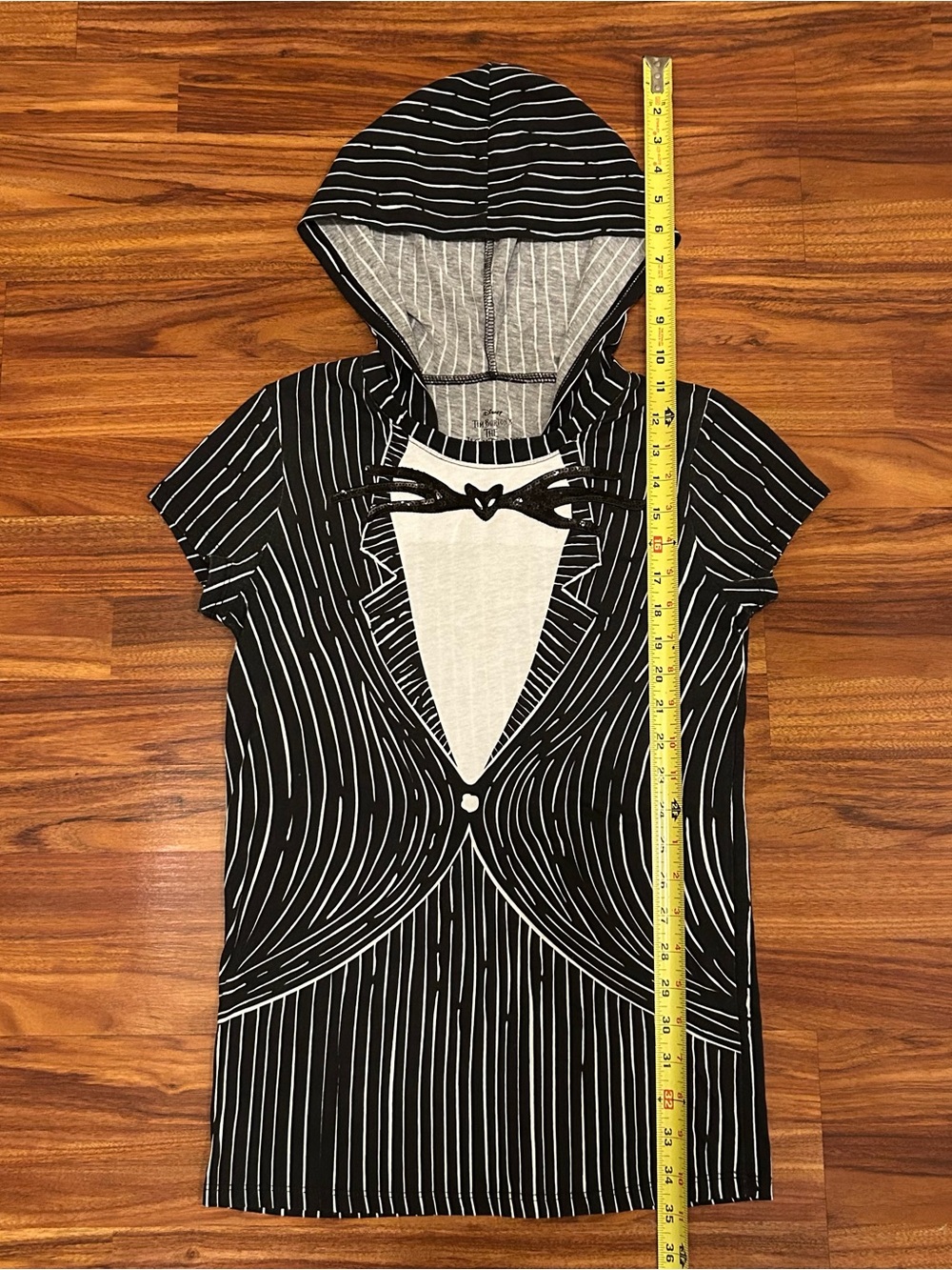 Disney Jack Skellington hooded shirt